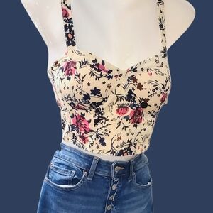 Floral Print Women's Top